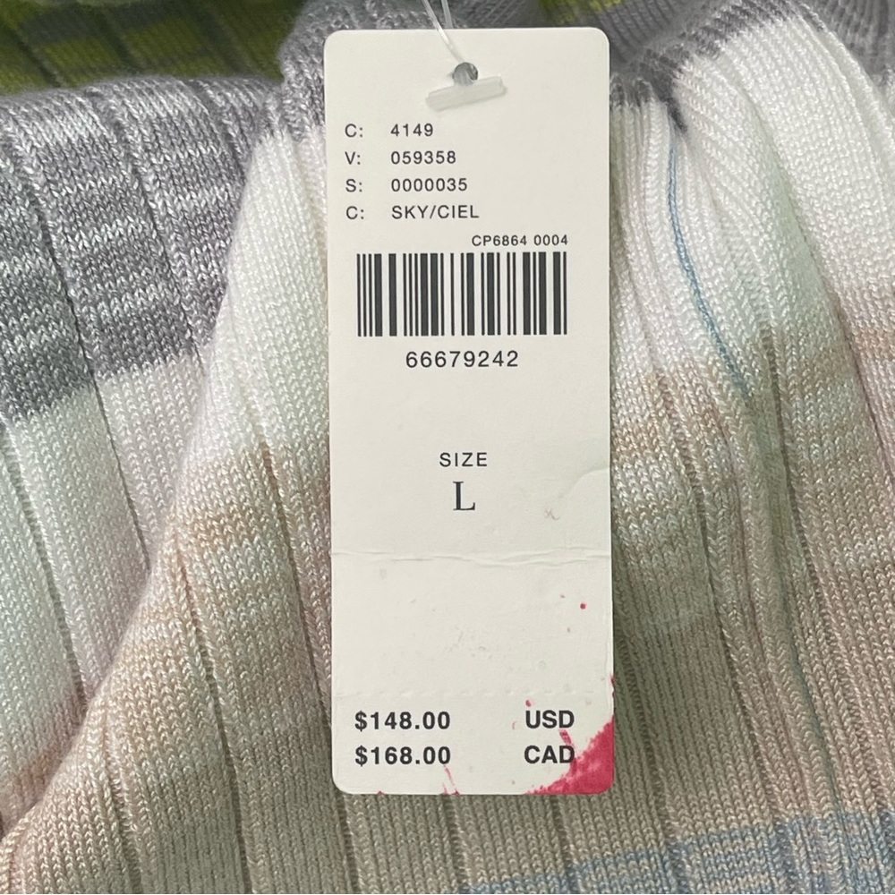 Anthropologie Daily Practice Tuvalu Sleeveless Sweater Dress Stripe Size Large - Picture 5 of 8